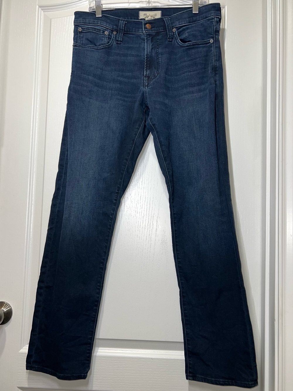 Madewell Straight Leg Dark Wash Jeans Men’s Size 33x32